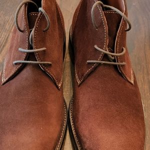 Johnston & Murphy Sheepskin Boots Men Size 12